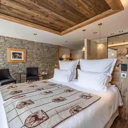 Chalet-hotel Hermitage מלון