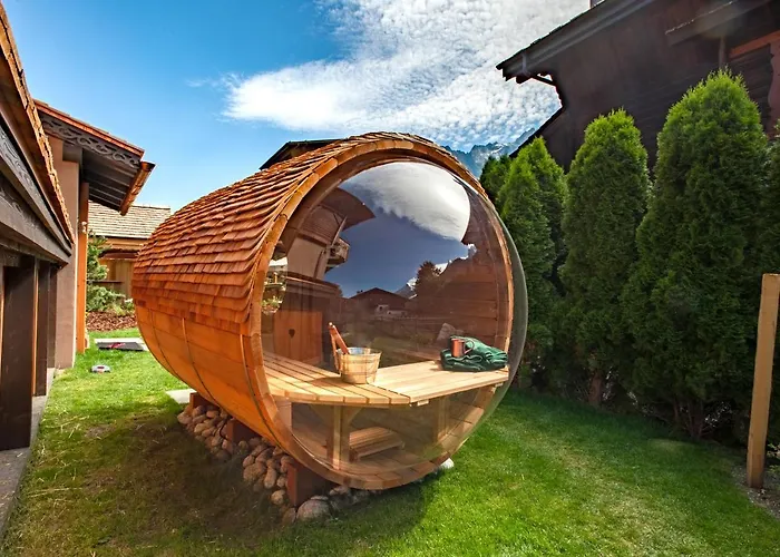 Chalet-hotel Hermitage Hotell