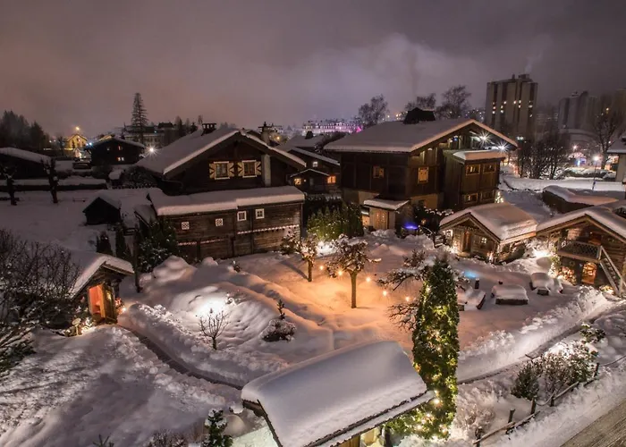 מלון Chalet-hotel Hermitage